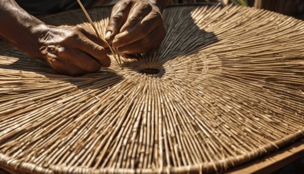 Des techniques simples pour fabriquer un parasol en paille