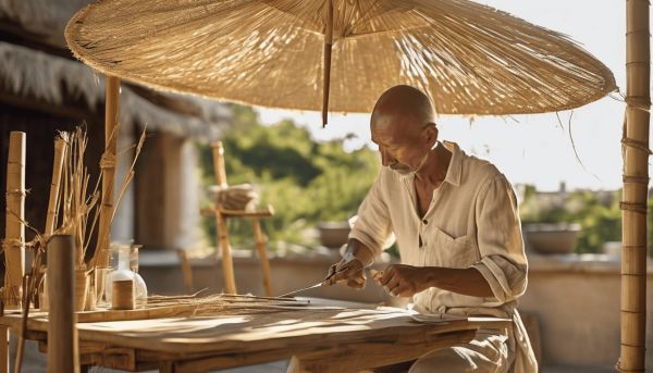 Fabriquez votre propre parasol en paille facilement