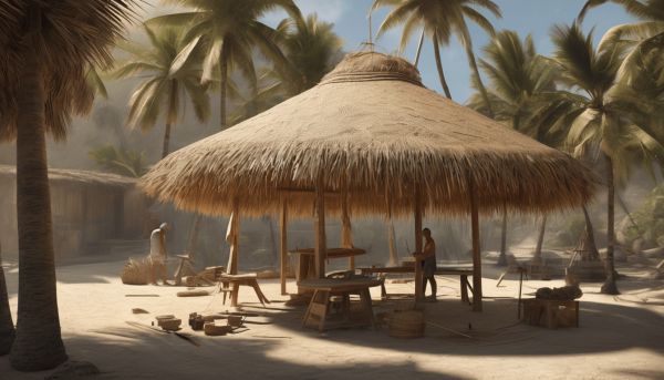 Le plan ultime pour fabriquer un parasol paillote