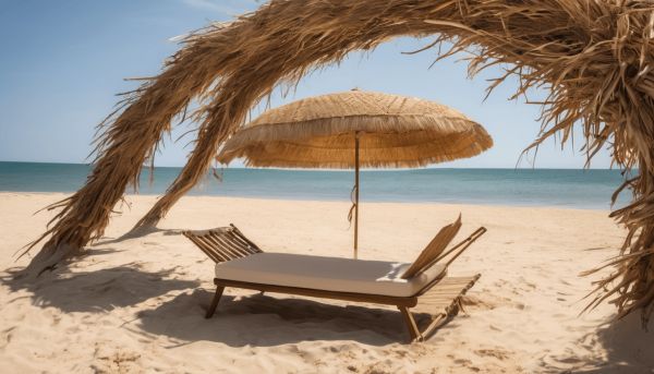 Votre couverture parasol en paille pour un été chaleureux